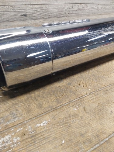 17-23 HARLEY OEM SCREAMING EAGLE CVO TOURING CHROME MUFFLER EXHAUST (64900444) - Picture 18 of 24