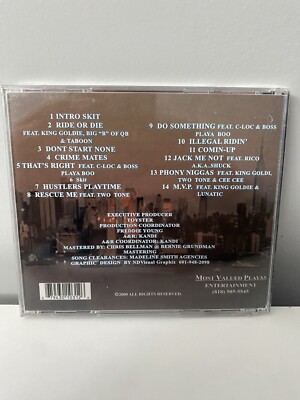 Playtime by Toyster (CD 2000, Most Valued Playaz Ent.). Brand New
