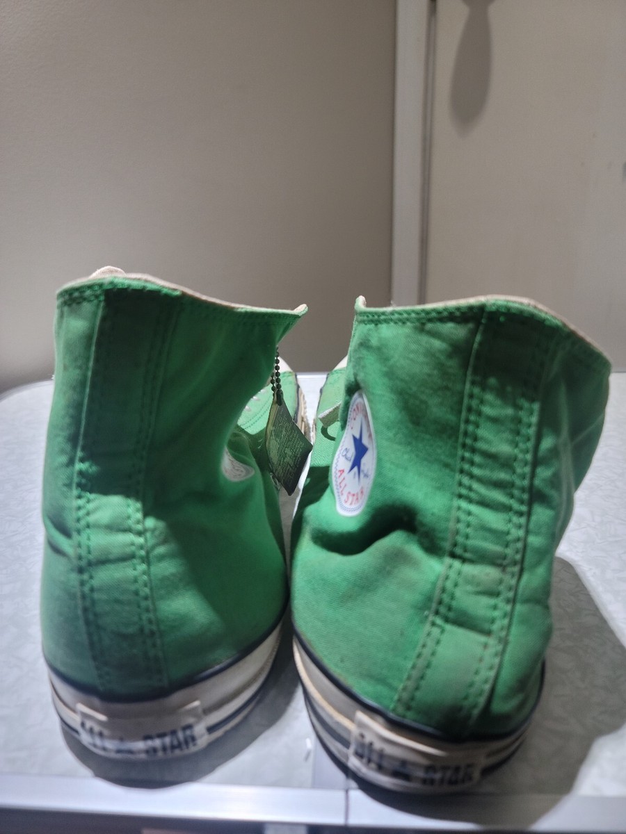 Converse Chuck Taylor All Star High Top Green Size 15 With Original Tag A02976F