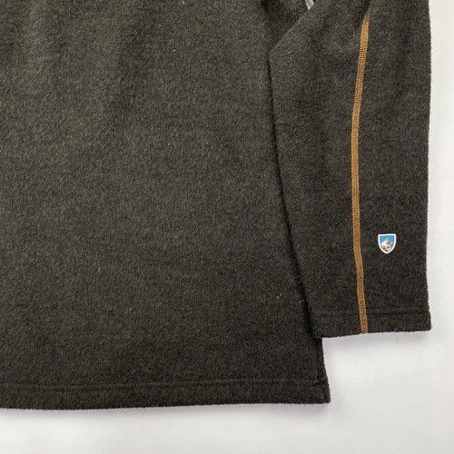 Kuhl Sweatshirt Herren M braun 1/2 Zip Alfpaka Fleecepullover Sherpa Sweater - Bild 5 von 7