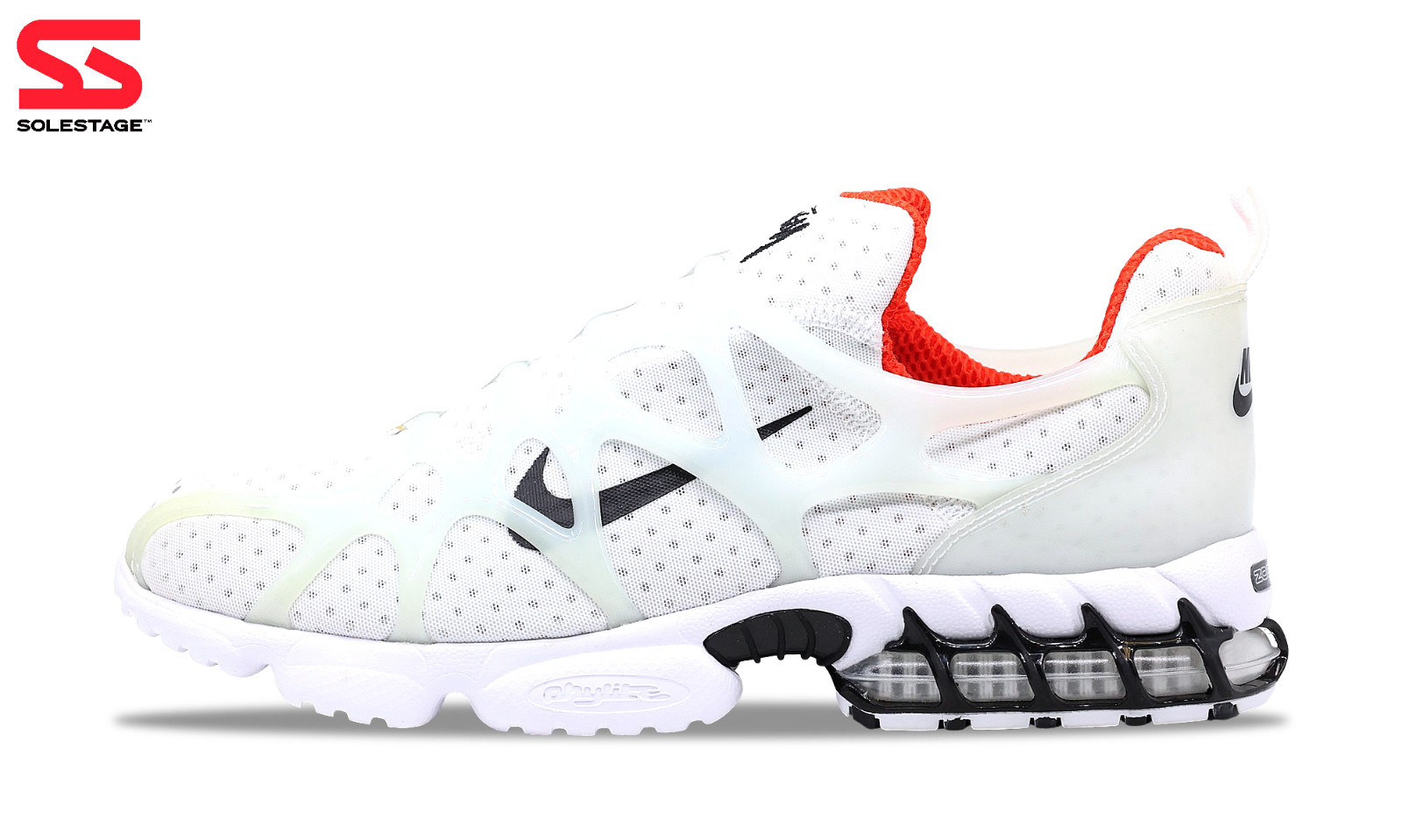 Nike Air Zoom Spiridon Kukini x Stussy White 2020 (CJ9918-100), размер 5–12
