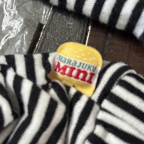 NWT Harajuku Mini Romper Top Leg Warmers Set Stripe Plaid 18M Gwen Stefani Japan - Picture 9 of 11