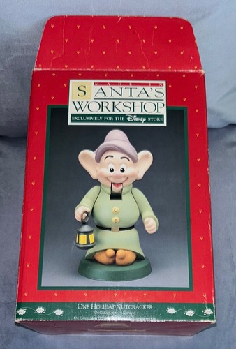 DISNEY STORE  DOPEY NUTCRACKER  1993  SANTA'S WORKSHOP  BOXED - Picture 1 of 15