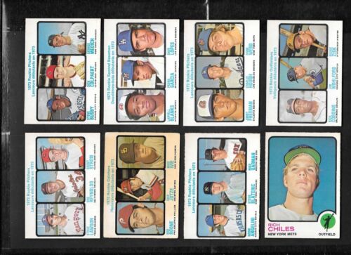 1973 OPC O PEE CHEE BASEBALL CARD ERROR VARIATION 529-660 & CHECKLIST SEE LIST - Picture 172 of 357