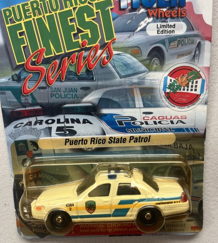 2004 Tiger Wheels Puerto Rico's Finest Series Ford Crown Victoria 2002 PR State - Picture 3 of 4