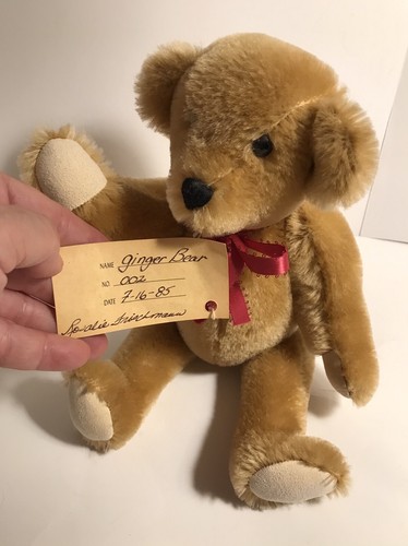 Vintage Mill Creek Creations Rosalie Frischmann 1985 Ginger Bear 12" BÄR #002 - Bild 2 von 7