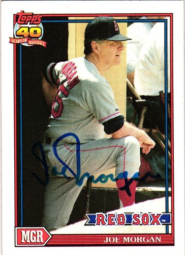 1991 Topps Signed MLB Baseball Cards - Autographed - You Pick for your set - Picture 2 of 77