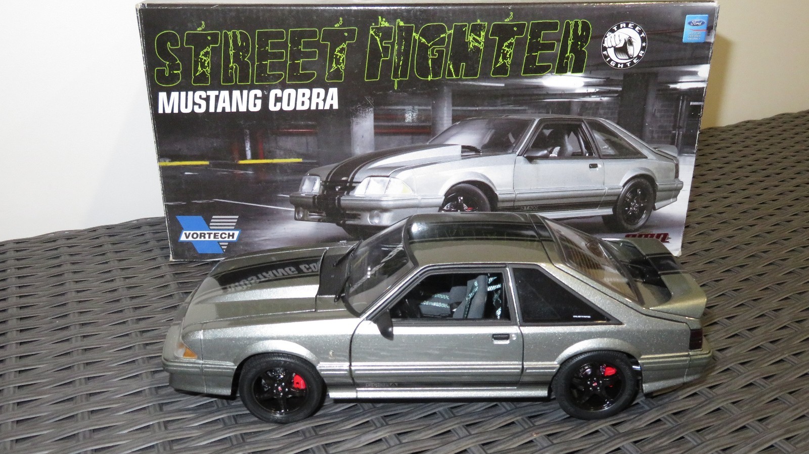 GMP 1 18 1987 Ford Mustang Cobra Fox Body STREET FIGHTER GMP 1 18 1987 Ford Mustang Cobra Fox Body STREET FIGHTER