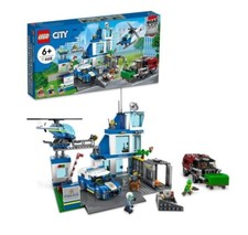 LEGO City Police Station with Van, Garbage Truck & Helicopter 60316 Building Set