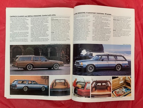 1981 Chevrolet "FULL LINE" - Original Car Dealer Sales Brochure / Catalog - Picture 5 of 7