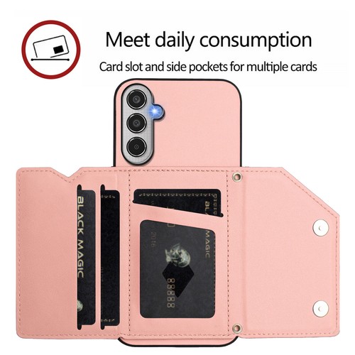 Für Samsung Galaxy M35 Neu Hot Fashion Praktische Karten Pack Handy Hülle - Bild 4 von 12
