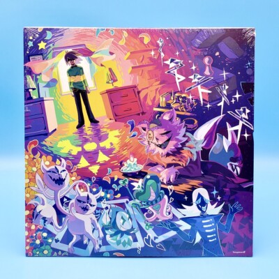 Deltarune Chapter 1 Vinyl Soundtrack Ralsei Green Record LP +