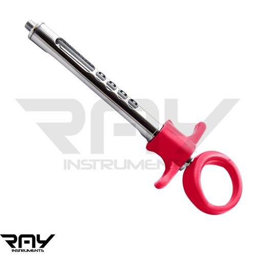 Jeringa anestésica dental autoaspirante 1,8 ml rosa automática pasiva AMR+EUR laboratorio - Imagen 2 de 6
