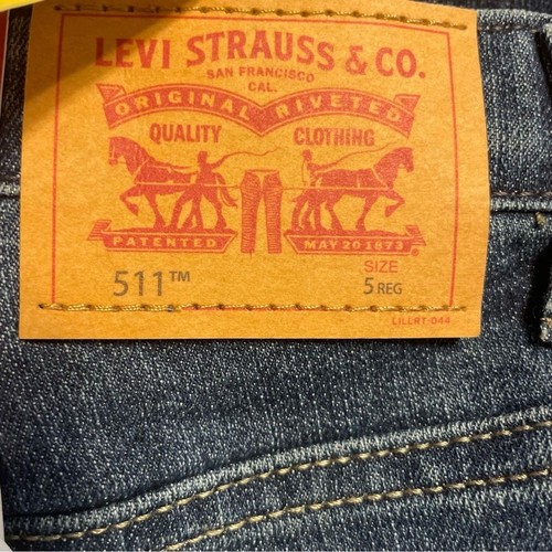 Levi’s kids jeans size 5 regular boys youth swim flex 511 new - Picture 4 of 7