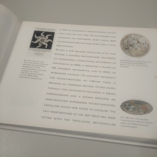 The Manufacturer's Book of Timepieces-Jaeger-LeCoultre 1995/96 Catalogue Watches - Picture 11 of 23