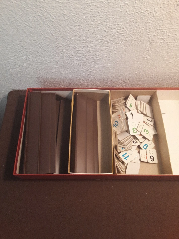 Juego completo vintage Cadaco Rumi K original rummikub 1977 Foto 2 de 3