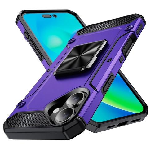 Coque Rigide Pour iPhone 16 Pro Max 15 14 13 12 Hybride Support Antichoc Cover - Zdjęcie 18 z 20