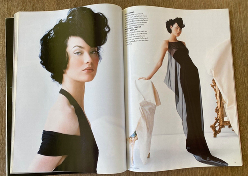 Vogue UK April 1995 Shalom Harlow Yasmeen Ghauri Patricia Arquette Bridget Hall - Bild 4 von 12