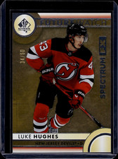 2023-24 SP Authentic Spectrum FX Gold #S88 Luke Hughes FW 34/50