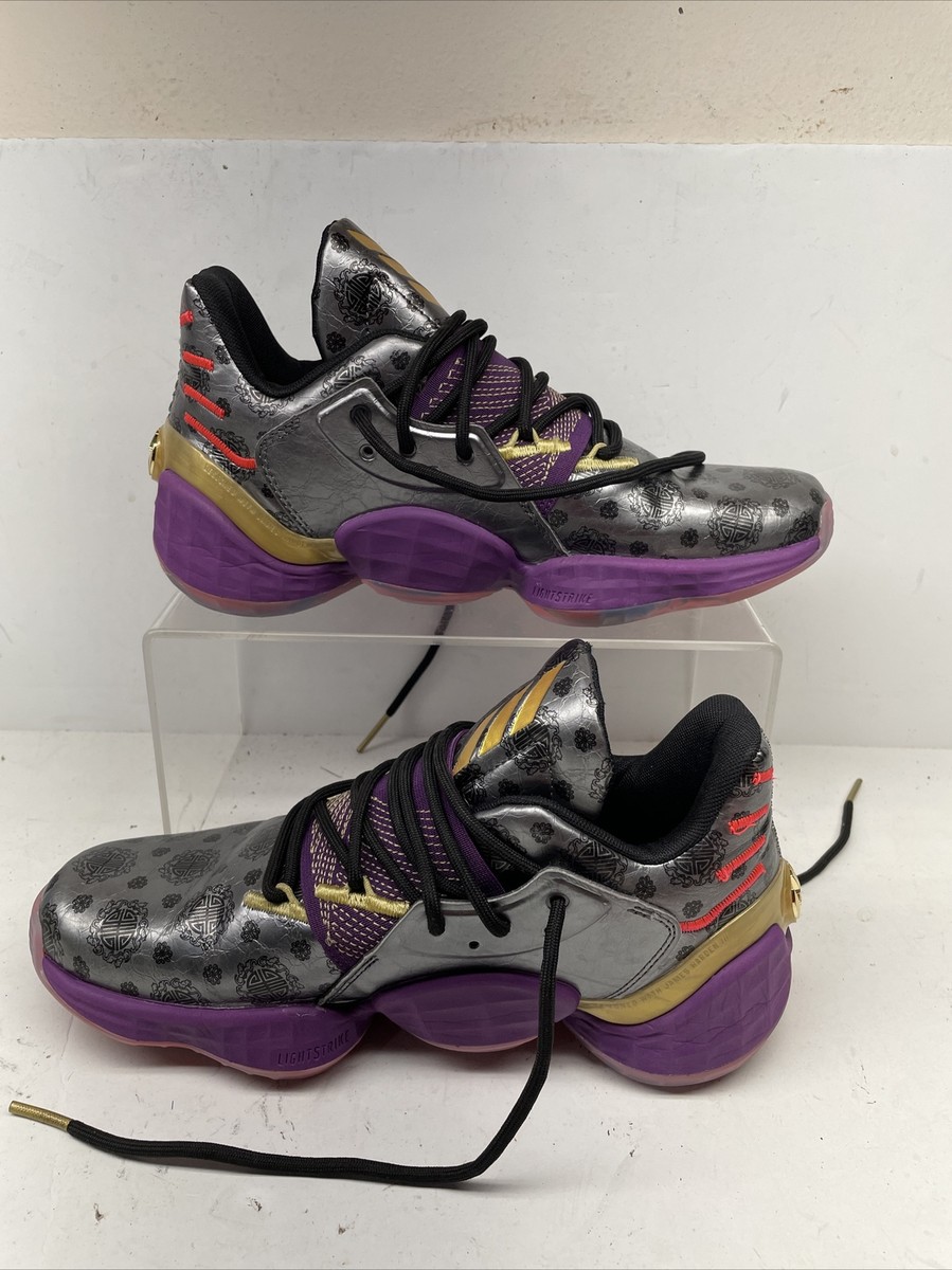 adidas james harden vol 4 purple Mens size 7 | eBay
