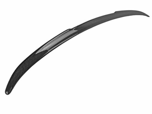 Carbon Fiber V Style trunk spoiler fit for BMW 2021+ G22 4-series coupe M440i - Picture 3 of 5