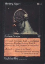 Binding Agony - Mirage: #106, Magic: The Gathering Lp R199