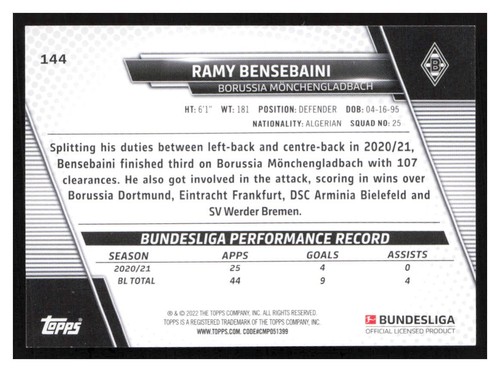 2021-22 Topps Bundesliga base cards Pick your Card(s) - Picture 281 of 391