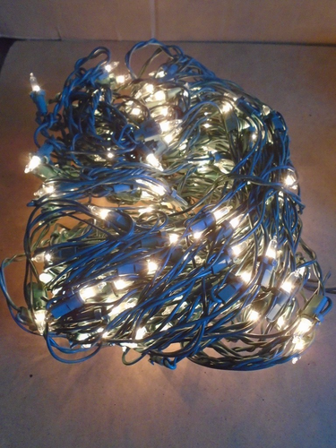 PHILIPS Heavy Duty Net Clear Lights Green Wire (3-boxes) 200 Lights for Box - Picture 4 of 22