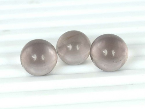 Runde Form 48 kt +/3 Stck. Rosa Morganit Edelstein Kugel Lot Saison Ende Verkauf - Bild 5 von 10