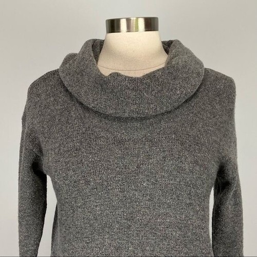 Vestido Suéter Anthropologie Mujer Sonora Gris Capucha Cuello Manga Larga Talla Pequeña - Imagen 4 de 13