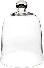 8.5" X 11" Bell Jar Glass Display Dome Cloche Interior Size 8.25" X 9.5" 