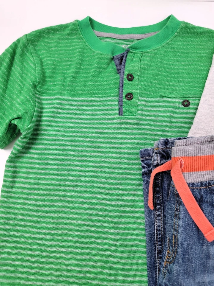 Boys Size 7 Lot of Shirts & Pants Six Piece with Gymboree Items - Image 4 of 4