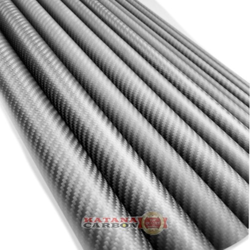 Tubo de fibra de carbono mate 1 x OD 17 mm x ID 15 mm x longitud 500 mm 3 k (envuelto en rollo) - Imagen 7 de 9