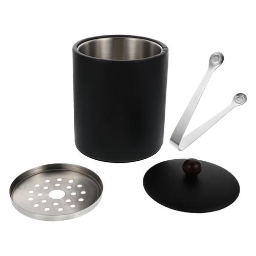 Ice Bucket with Lid and Tong Restaurant Stainless Steel Tongs for Freezer - Picture 4 of 12