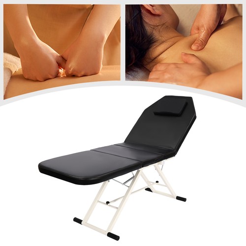 Portable Folding Massage Table Beauty Salon Tattoo Therapy Couch Bed Lightweight - Afbeelding 1 van 8