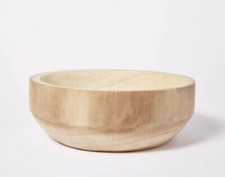 Threshold Paulownia Wood Bowl