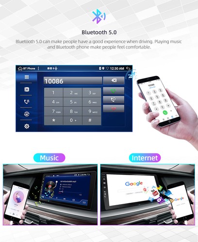 6+128G Android 14 Car Stereo GPS Navi Radio For FORD Kuga Escape C-Max 2013-2017 - Picture 6 of 14