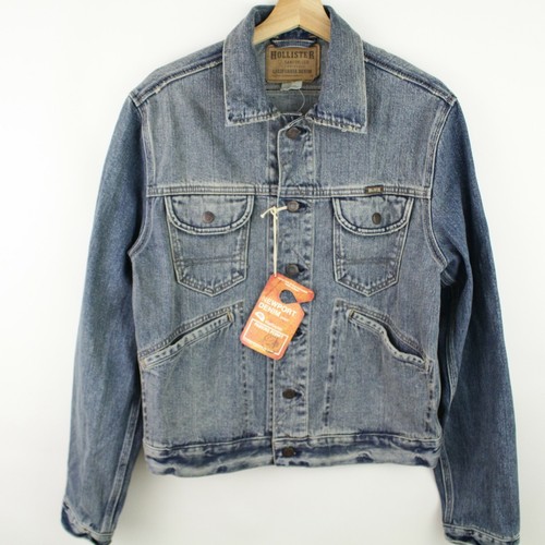 Hollister Men's Denim Jacket Size M 