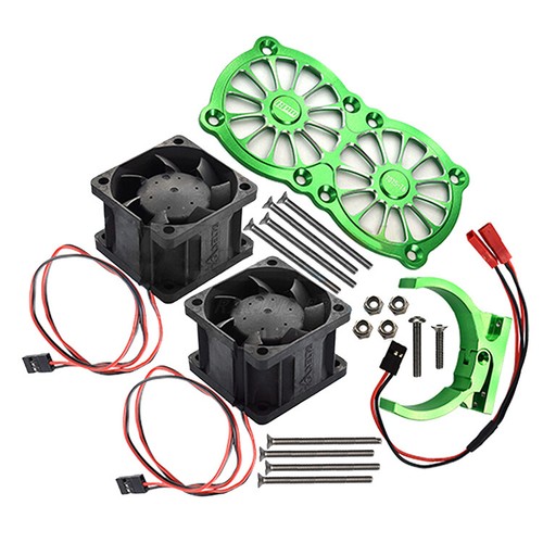 Dual High-speed Cooling Fan+Adjustable Bracket for ARRMA 1/5KATON/OUTCAST 6S/8S - Picture 8 of 10