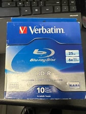 Verbatim BLU-RAY DISC 97238 - 10Pk BD-R 25Gb 6X Speed Recordable 