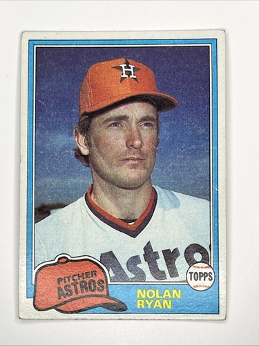1981 Topps Nolan Ryan #240 Houston Astros HOF - Foto 1 di 2