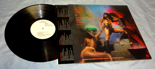 RICK JAMES "THROWIN' DOWN" 1982 FUNK WLP WHITE LABEL PROMO LP NM VINYL! - Picture 4 of 7