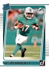 2021 Donruss #263 Jaylen Waddle Miami Dolphins
