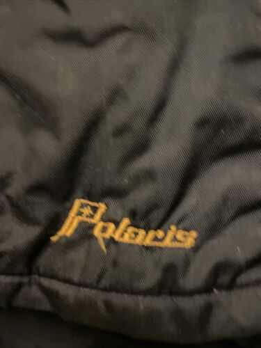 VINTAGE Polaris Snowmobile Snow Pants Bibs Overalls WOMENS Medium Made USA - Picture 2 of 13
