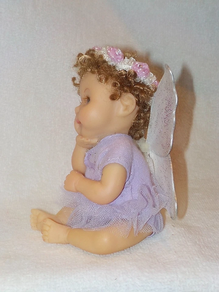 Ashton Drake 4" "I Wish You Tranquility" Resin Figure - Image 4 of 4