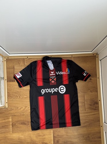 Neuchâtel Xamax FC Home football shirt 2009 - 2011 Jersey Errea Mens Size L