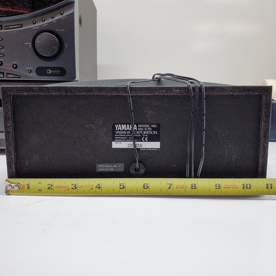 Yamaha GX70 Mini Component System CD/Cassette Player eBay