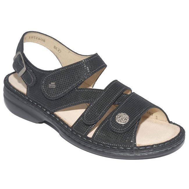 Finn Women's Gomera Soft Leather Sandals Black Points Sz 8.5 - Free Shipping Finn Women's Gomera Soft Leather Sandals Black Points Sz Sz Sz 8.5 - Free Shipping be9f13