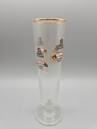 Lindemans Merchant du Vin Peche Pilsner Glass 8 1/4" - Picture 2 of 4