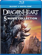 DRAGONHEART: 5-MOVIE COLLECTION *2021* / NEW Region A Blu-ray